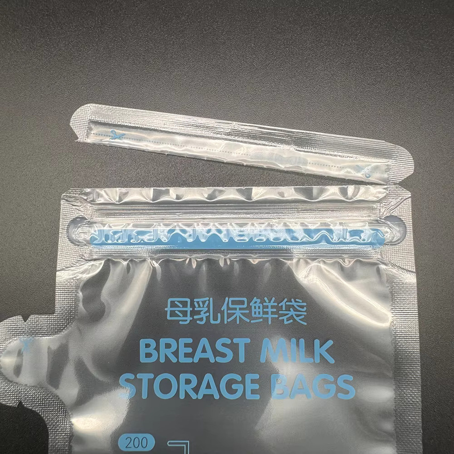 SLAIXIU BPA-freie Milch-Gefrierbeutel zur Aufbewahrung von Muttermilch und Babynahrung, transparent - Bild 2