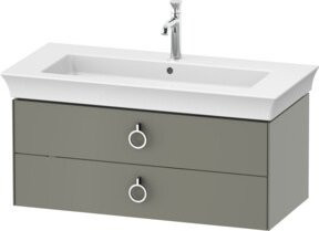 Duravit Waschtischunterschrank White Tulip matt Weiß B: 98,4 cm, H: 45,8 cm, T: 45,8 cm - Bild 1