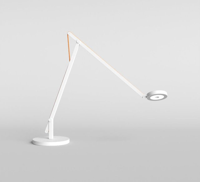 Rotaliana String T1 TW LED-Tischleuchte in Weiß Matt und Orange mit Tunable White (2200K - 4000K) dimmbar - Bild 1