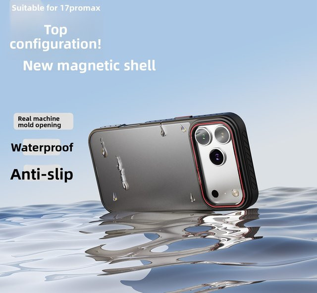 Stoßfeste und durchscheinende Handyhülle von szHAIyu für iPhone Modelle in Transparent oder Schwarz - Bild 1