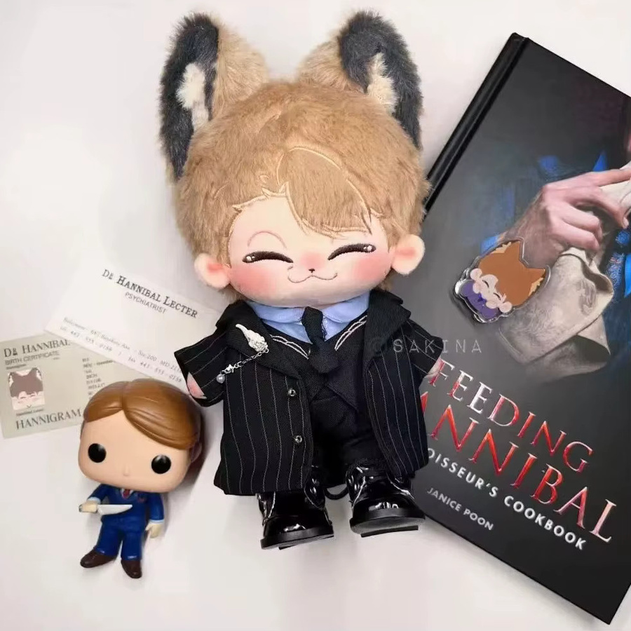 NIJIGEN PLANET Will Hannibal Anime-Figur, Plüschtier, 20cm, Bunt / Mehrfarbig - Bild 1