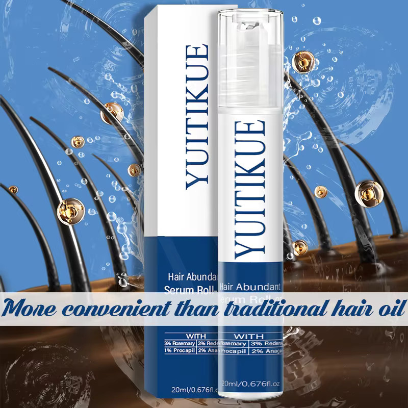 YUITIKUE Haarwuchs-Roll-On-Serum, 20 ml, Rosmarin, Redensyl, Procapil, Anagain - Bild 4