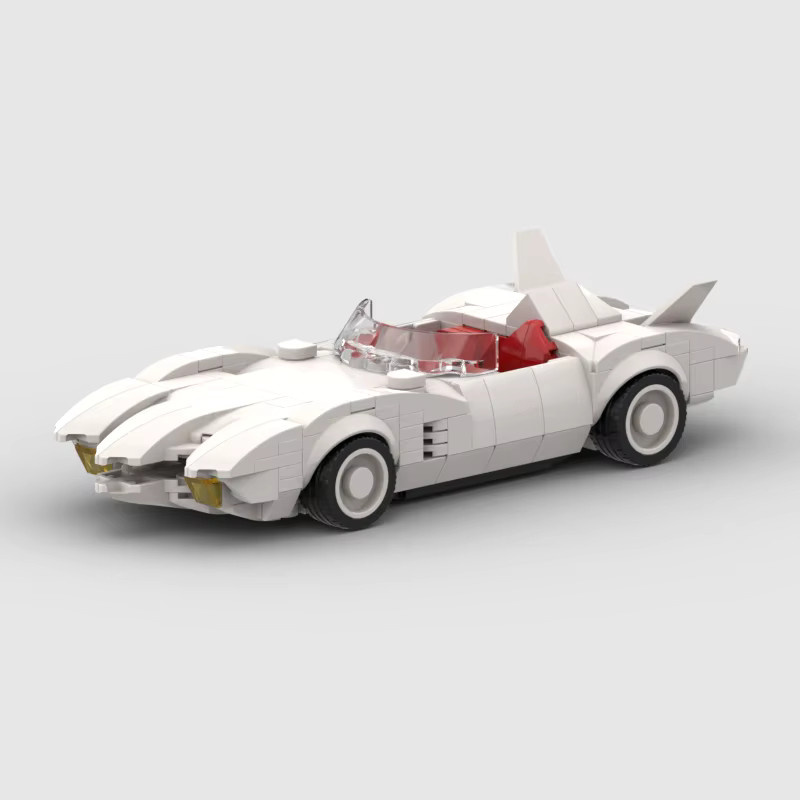 MOC-192324 Rennwagen-Bausteinset, Stadt-Fahrzeugmodell, 373 Teile - Bild 2