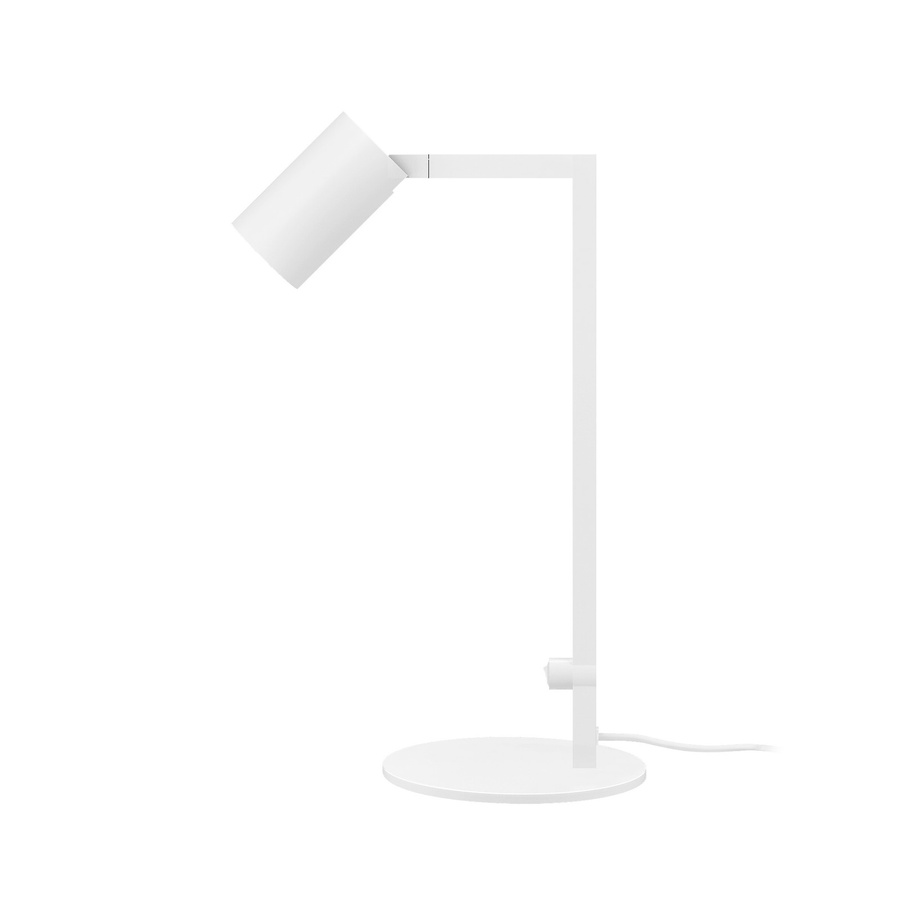 Luxvenum Tischleuchte SIGNATURE in Weiß Matt mit Milchglas und LED-Leuchtmittel (7W, 230V, 93 CRI) - Bild 1