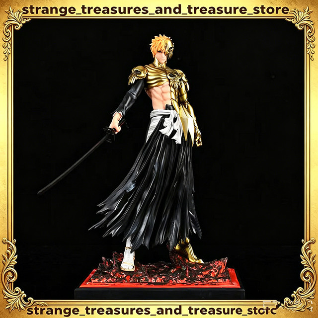 Bandai Bleach Ichigo Kurosaki PVC-Statue, Einzelfigur, Kunststoff - Bild 1