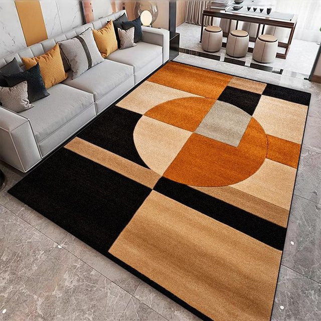 Moderner geometrischer Teppich von Wucifang Jewelry in Mehrfarbig, weich und rutschfest, B/T: 200 x 300 cm - Bild 1