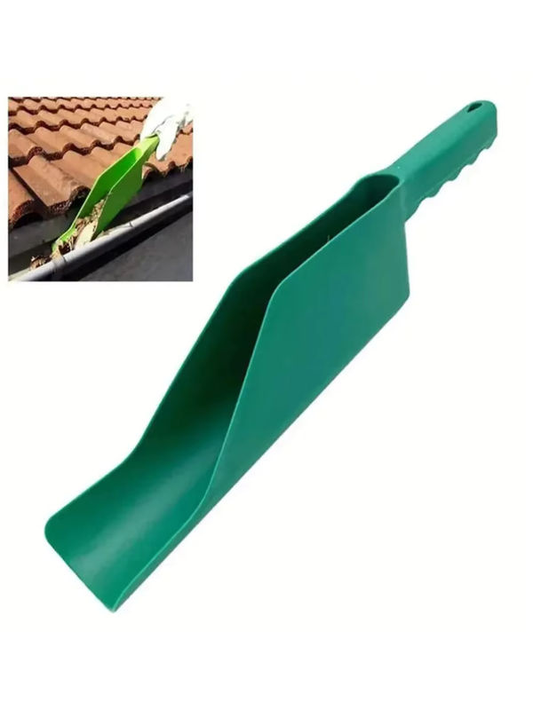 Dachrinnenreinigungswerkzeug Flex Fit Getter Scoop zur Schmutz- und Schuttentfernung für Garten und Dach - Bild 6