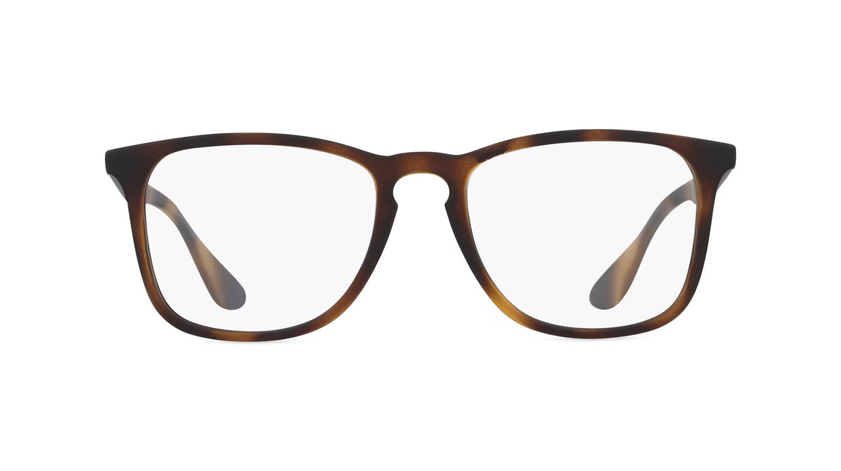 Ray-Ban RX7074 Korrektionsbrille, Vollrand, Quadratisch, Kunststoff, Unisex, braun - Bild 1