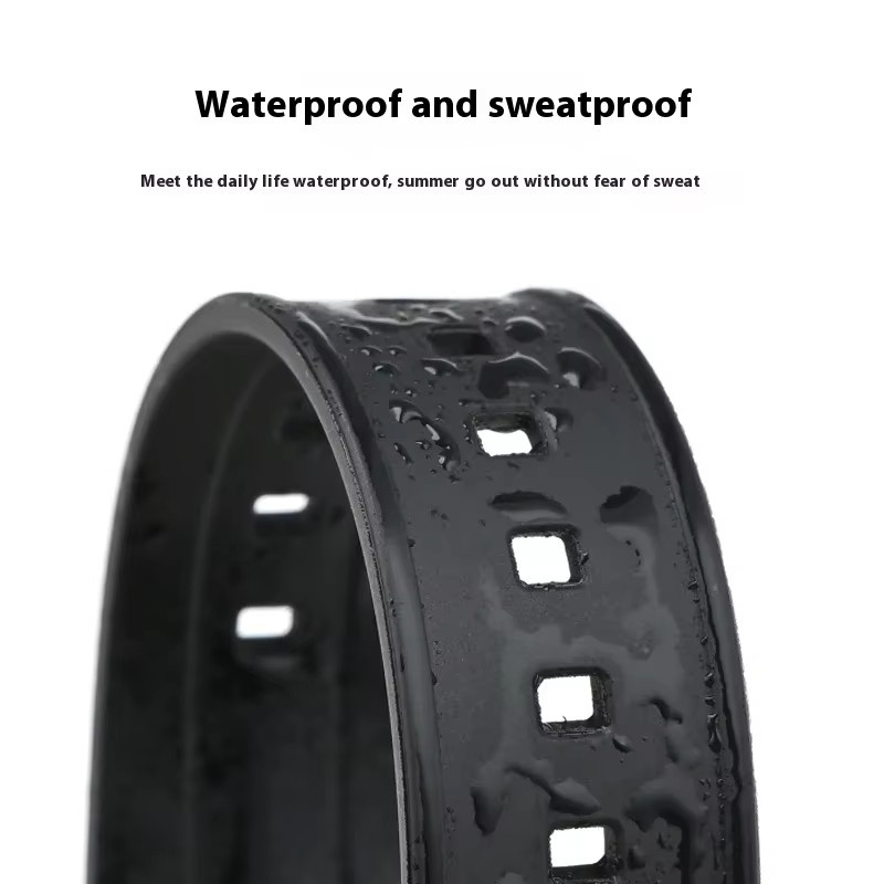 Casio Uhrenarmband, Kunststoff, Schwarz, 18 mm, Unisex - Bild 2