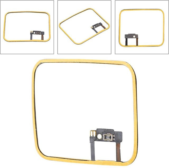 Apple Watch iWatch Ersatzteil Flexkabel mit Berührungssensor und Dichtung in Beige (42 mm) - Bild 1