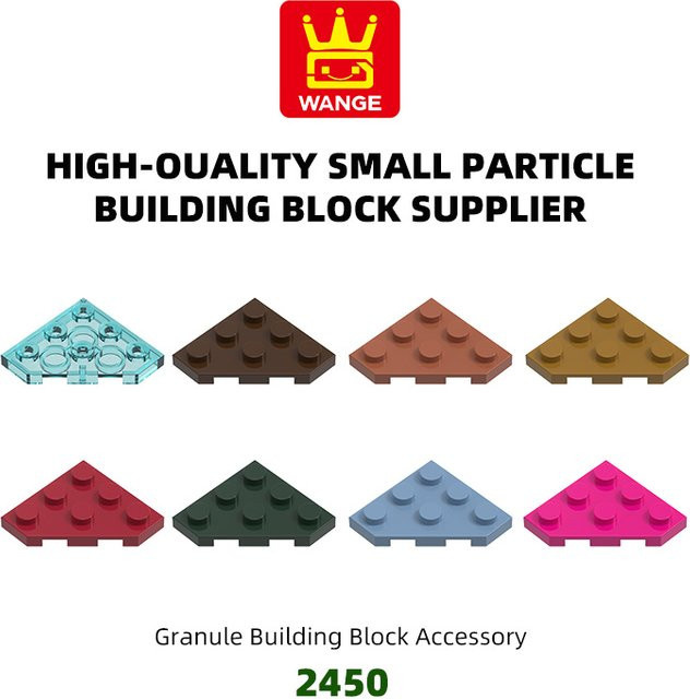 WANGE 2450 Pentagon 6-Loch Bausteine, 90-teiliges Set - Bild 1