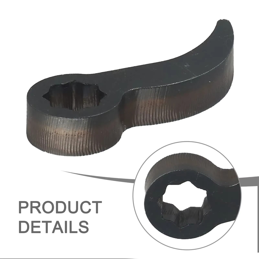 DAZZLEEX Brecheisen Adapter Kopf für 1/2 Zoll Halbwelle zur Demontage und Reparatur in Schwarz - Bild 3