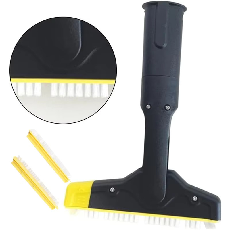 Karcher 6-teiliges Bürstenstreifen-Set mit XXL Fugenbürste und Dampfmopps in Gelb für SC1 SC2 SC3 SC4 SC5 Dampfreiniger - Bild 2