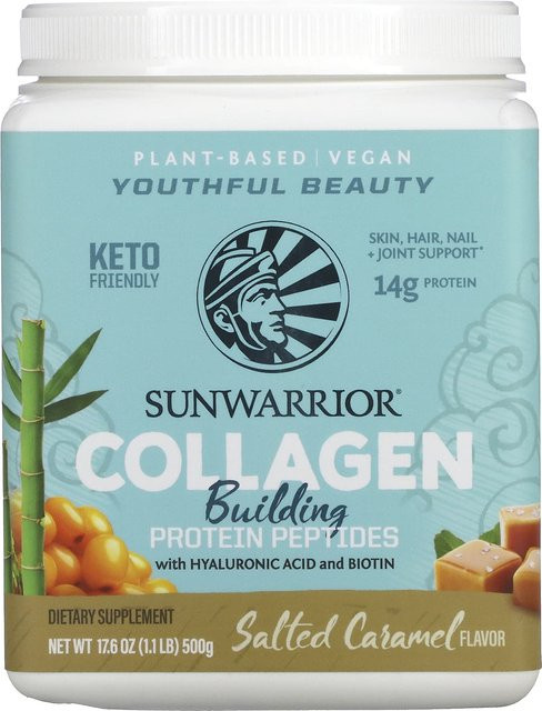 Sunwarrior Proteinpeptide gesalzenes Karamell, 500 g - Bild 1