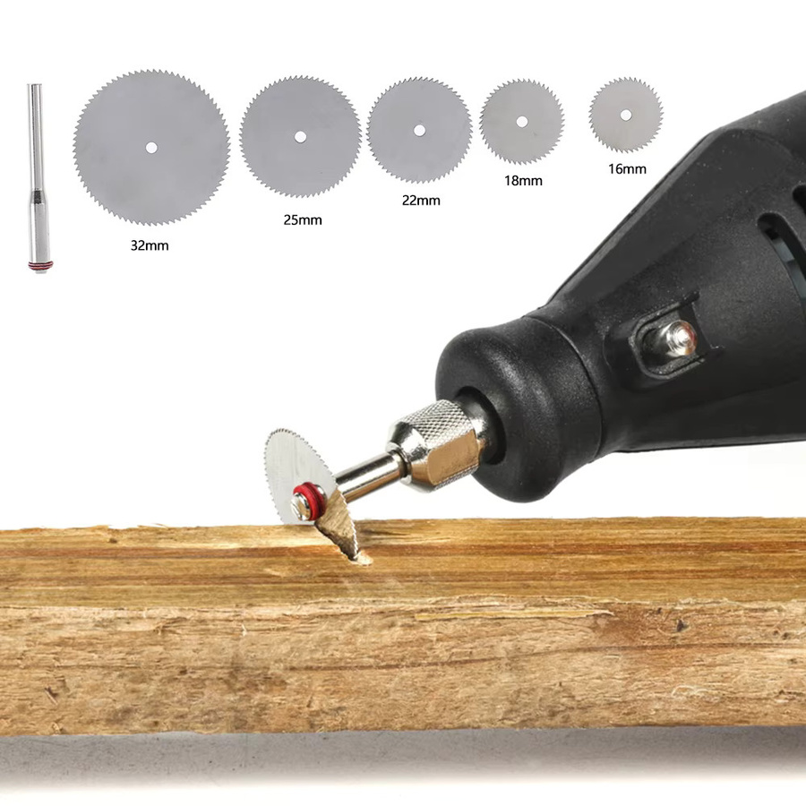 Toorise 6-teiliges Universal-Schneidrad-Set aus Edelstahl für Holz, Bienenwachs, Walnuss und PVC - Bild 2