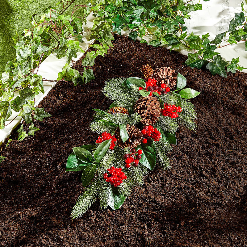 Advents-Deko 2 in 1 von viva domo als hängende Weihnachtsdekoration in Rot, Grün und Mehrfarbig - Bild 3
