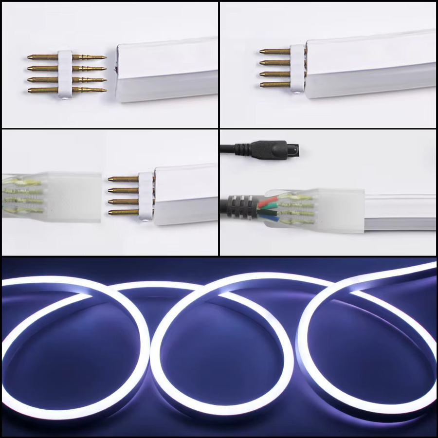 Asign RGB LED-Neonstreifen Wasserdicht 220V mit IR/RF Touch-Fernbedienung Multicolour 5050SMD - Bild 3