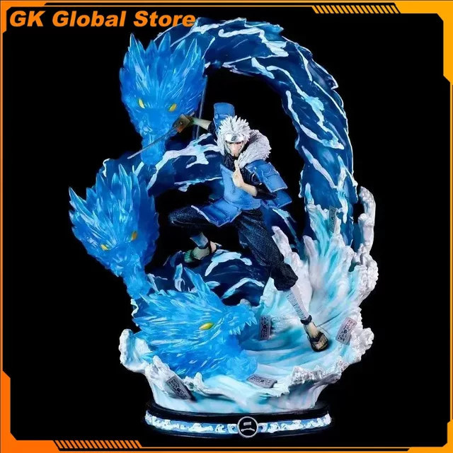 Bandai Naruto Senju Tobirama Figur, 43 cm, Kunststoff, Blau - Bild 1
