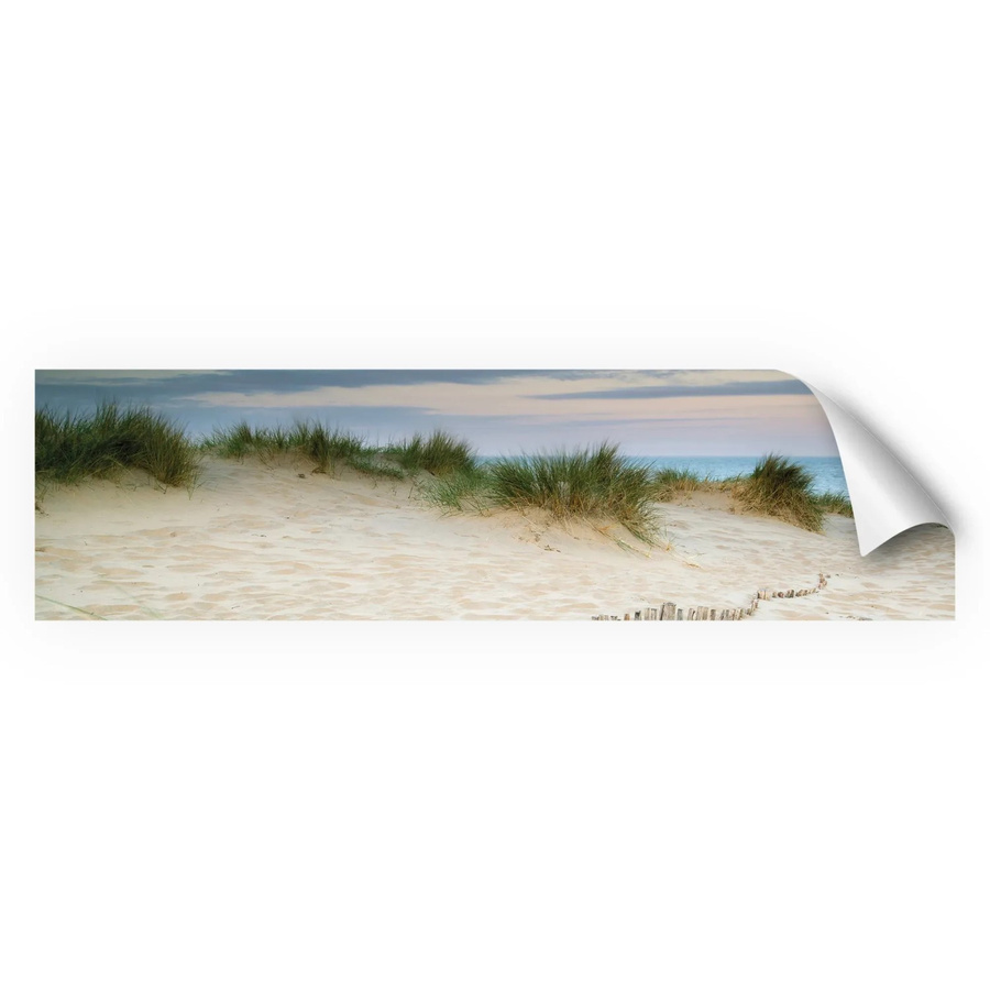 Myspotti Küchenrückwandfolie Dünenpanorama Selbstklebend, Multicolor, B: 220 cm, H: 60 cm - Bild 2