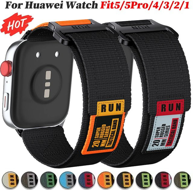 FancyWrist Uhrenarmband Trail Loop, Nylon, Schwarz - Bild 1