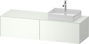 Duravit Waschtischunterschrank White Tulip in White, B/T: 160 x 55 cm - Bild 1