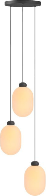 Tobias Grau Sun Chandelier LED-Pendelleuchte in Schwarz mit Glas und Aluminium, dimmbar - Bild 1