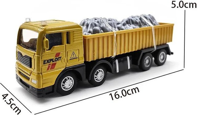 Linyi toy car Ingenieurfahrzeug, Metall, 1:64, ab 6 Jahren - Bild 1