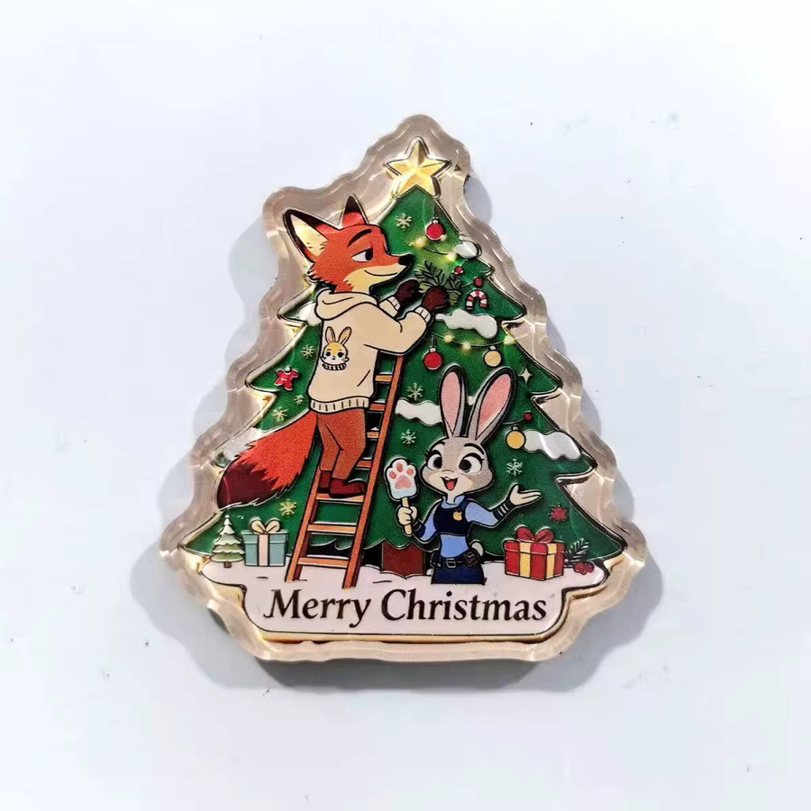 Potdemiel Disney Zootopia Kühlschrankaufkleber, magnetisches Ornament, 7 cm - Bild 2
