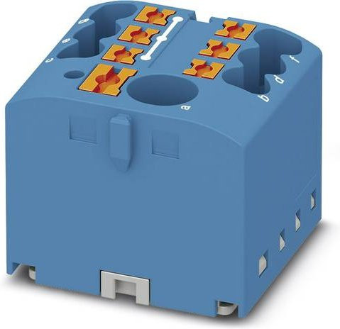 Phoenix Contact 3273462 Verteilerblock Zugfeder Blau, 10 Stück, B: 2,82 cm, T: 2,12 cm, H: 2,52 cm - Bild 1