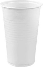 Papstar Trinkbecher weiß, 100 Stück, 0,2 Liter - Bild 1