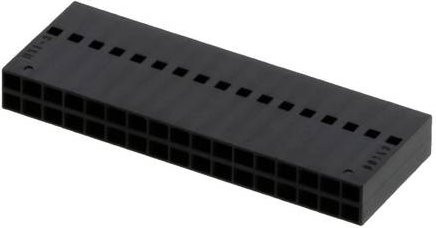 Molex Buchsengehäuse-Kabel Schwarz, 34 Polzahl, Rastermaß: 2.54 mm - Bild 1