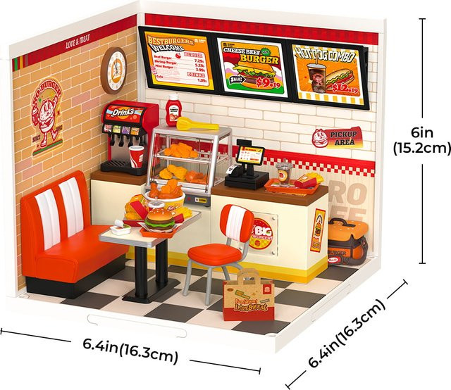 Rolife 3D Puzzle Super Creator Yum DIY Miniaturhaus - Bild 1
