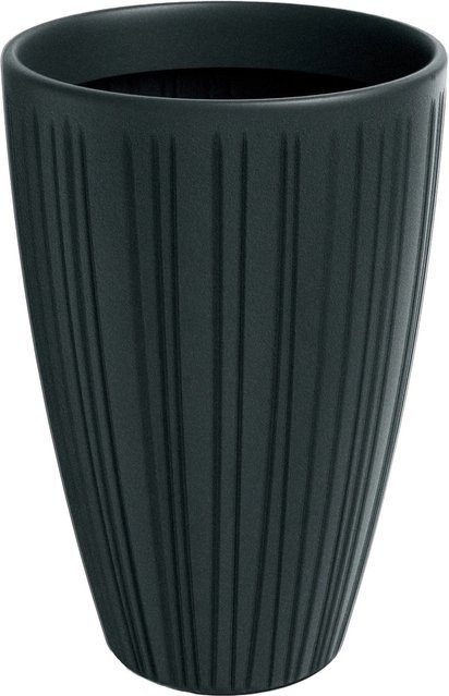 Prosperplast Blumentopf Fero Square Hoch, Farbe Charcoal, Höhe: 58 cm, Durchmesser: 40 cm - Bild 1