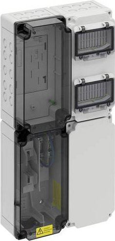 Spelsberg ZVi 6030-K Zählerschrank in Weiß und Transparent aus Kunststoff - Bild 1