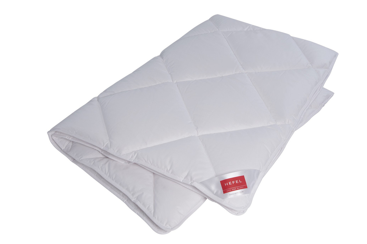 Hefel Softbausch 95 Ganzjahresdecke light in Weiß, B/B: 155 x 220 cm - Bild 1