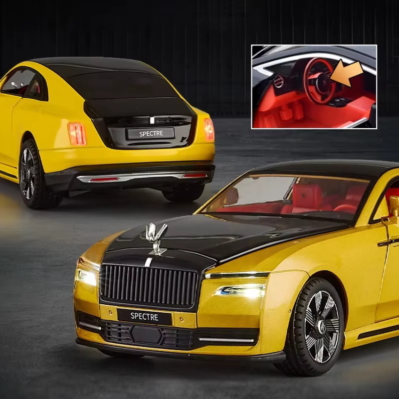 Welly Rolls Royce Spectre Modellauto, 1:24, mit Sound & Light - Bild 1