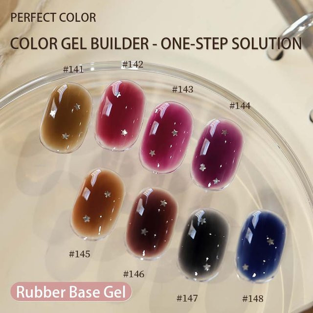 PERFEKTE FARBE Gellack, rot, glänzend, 12 ml - Bild 1