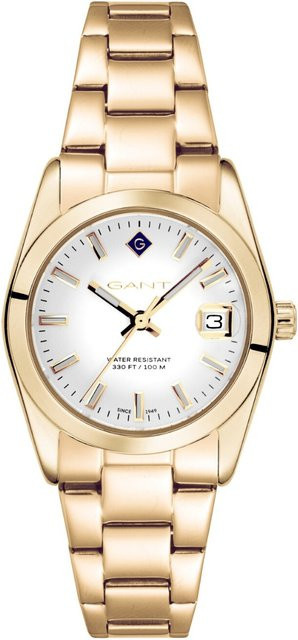 Gant Armbanduhr Everett Mini, Quarz, Edelstahl, Silber, 28 mm, Damen - Bild 1
