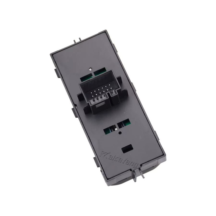 Malcayang Fensterheber Schalter für Skoda Fabia und Rapid, Fahrerseite, 12 Pins, Schwarz, 6V1959857, 5JA959855, 6V1959857A - Bild 3