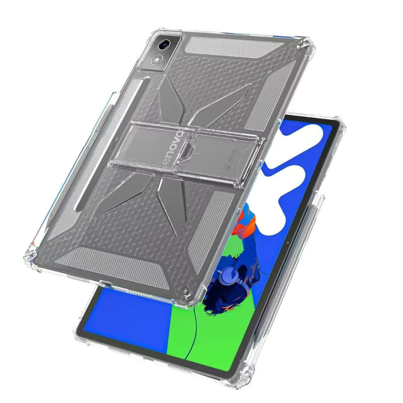 Lenovo Xiaoxin Pad Pro 12,7 2025 Schutzhülle in Transparent mit Ständer und TPU-Softshell-Case für Idea Tab Pro 12,7 Zoll - Bild 3