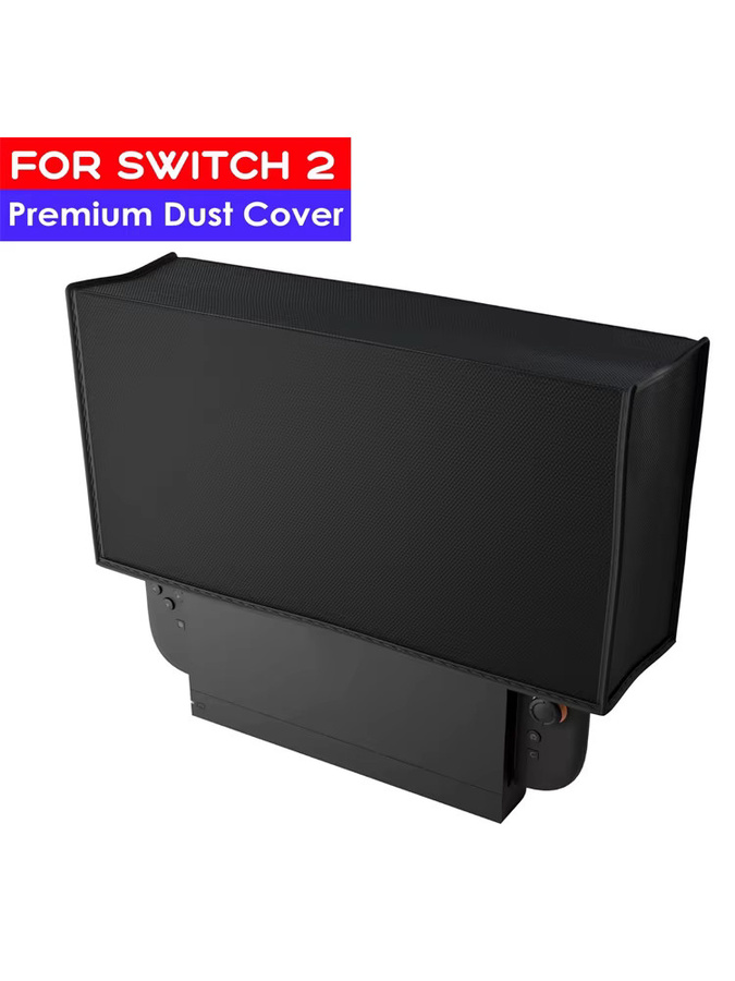 TECTINTER Staubschutzhülle für Nintendo Switch 2, Switch und Switch OLED sowie die Ladestation, kratzfest und staubdicht, in Schwarz oder Weiß - Bild 5