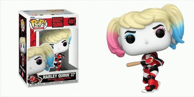 Funko DC Heroes Harley Quinn with Bat, Einzelfigur - Bild 1