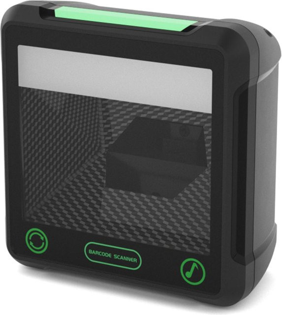 Honor Electronics X21 Omnidirektionaler Desktop-Barcode-Scanner 1D/2D Schwarz - Bild 1