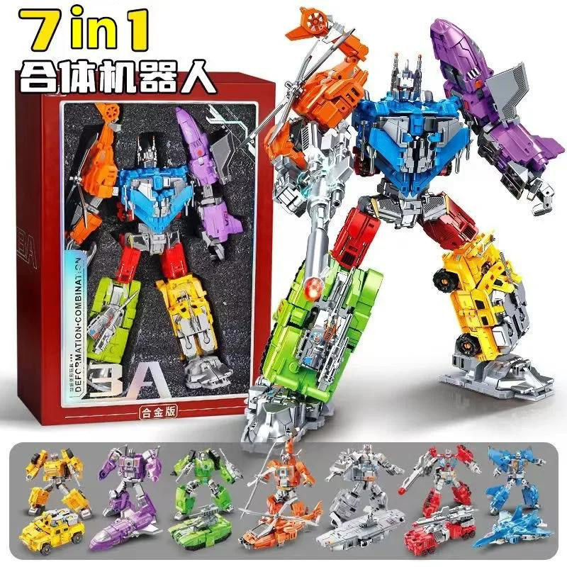 Yiran toy 1 Bruticus Kombinierter Roboter Actionfiguren 7-in-1 Metall - Bild 3