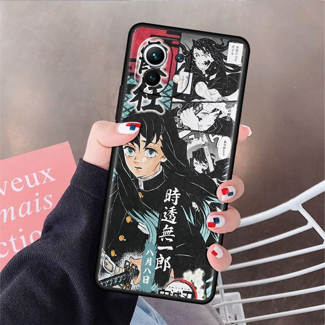 Anime Demon Slayer Kimetsu Handyhülle für Xiaomi Mi 11 Lite 5G, 11T Pro, 10T, 9T, Note 10, 12, 12X, 12S Ultra, Multicolor - Bild 1