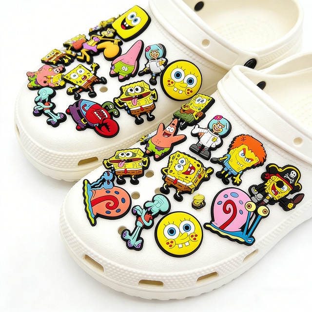 Bandai Schuhcharms SpongeBob Schwammkopf, PVC, Kinder - Bild 1