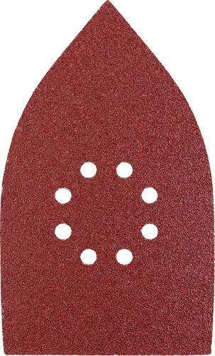 Kwb Deltaschleifpapier Körnung 240 für Holz und Metall, 5 Stück, B: 17,5 cm x H: 10,7 cm - Bild 1