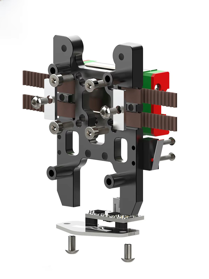 Siboor Kartographer IDM Scanner Nivellierungssensor mit CNC-Metallhalterung für VORON 2.4 und Trident 3D-Drucker aus 6061 Aluminium, Schwarz - Bild 6