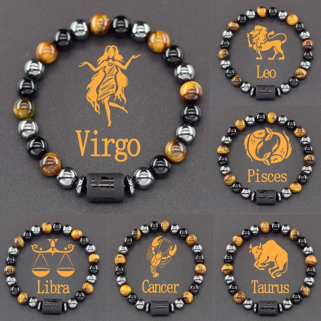 Armband farsighted star, Schwarz, Herren - Bild 1