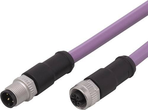 ifm electronic Verbindungsleitung E11595 mit 5 Polzahl, gerade Stecker und Buchse, Länge: 10 m - Bild 1